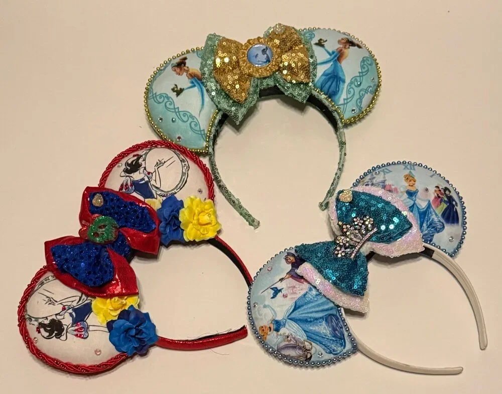 Custom Disney Ears (6 pieces)